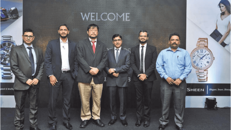 Casio with Blink conduct dealer evening on the Watch Experience for Sri Lanka